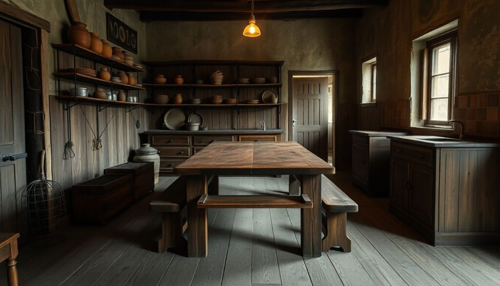 История кухонной мебели: от термуса до встроенных систем - иллюстрация