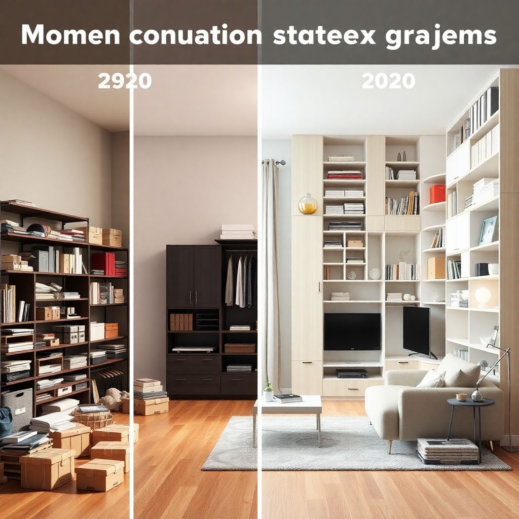 История модульных систем хранения: путь от полок до функциональных стен