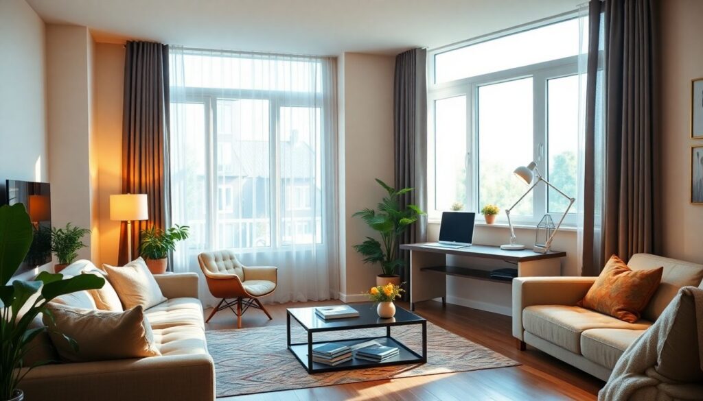 Элементы биофильного дизайна в современном интерьере - иллюстрация