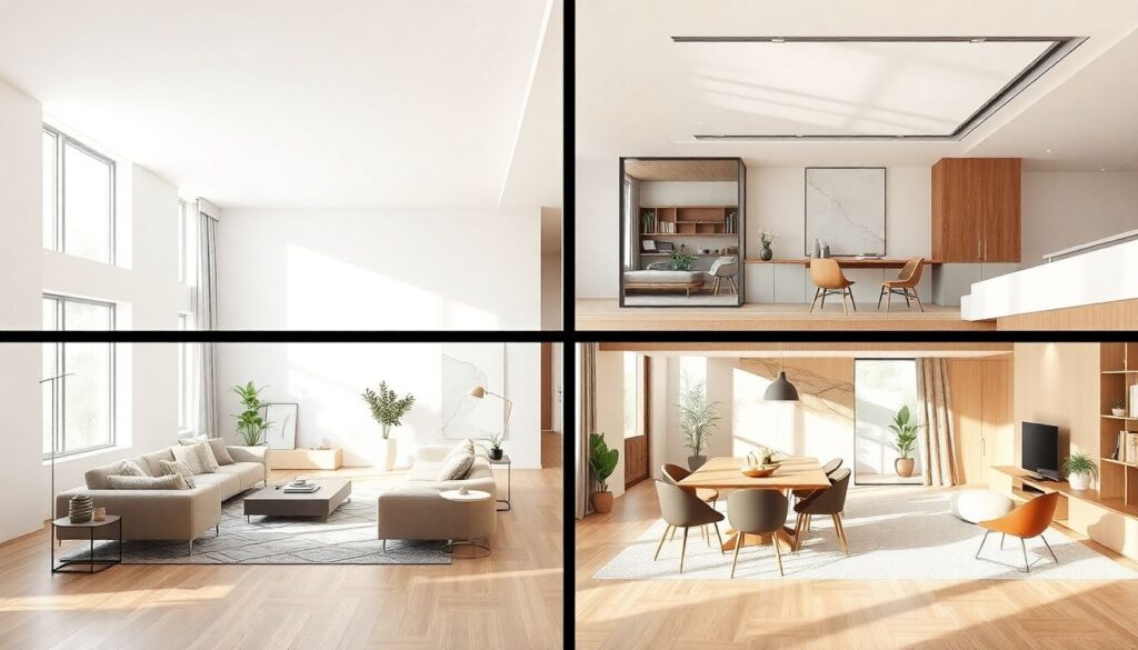 Классические пропорции в современном планировании жилья - иллюстрация