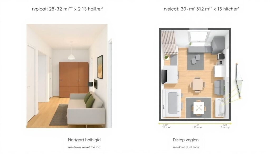 Эргономика пространства: принципы организации малогабаритной квартиры - иллюстрация