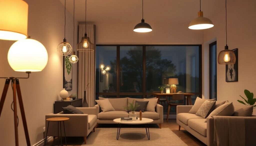 Гармония света и тени: как освещение формирует атмосферу комнаты - иллюстрация