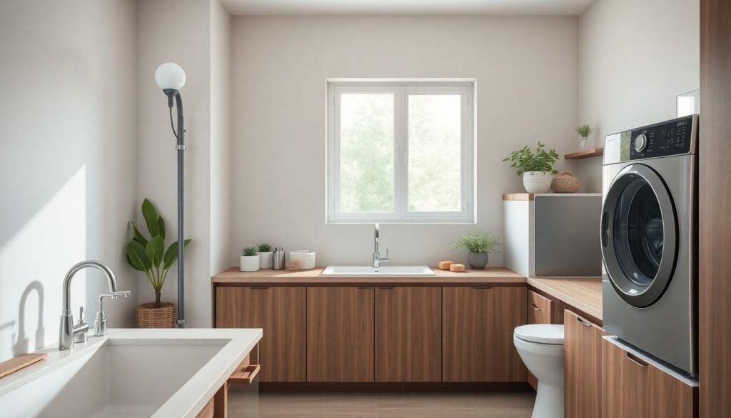 Экологичный дом: принципы устойчивого дизайна интерьеров - иллюстрация