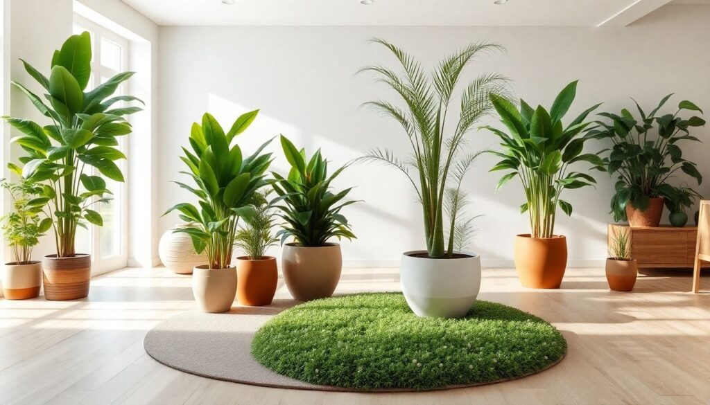 Сад в интерьере: роль зелени в домашних пространствах - иллюстрация