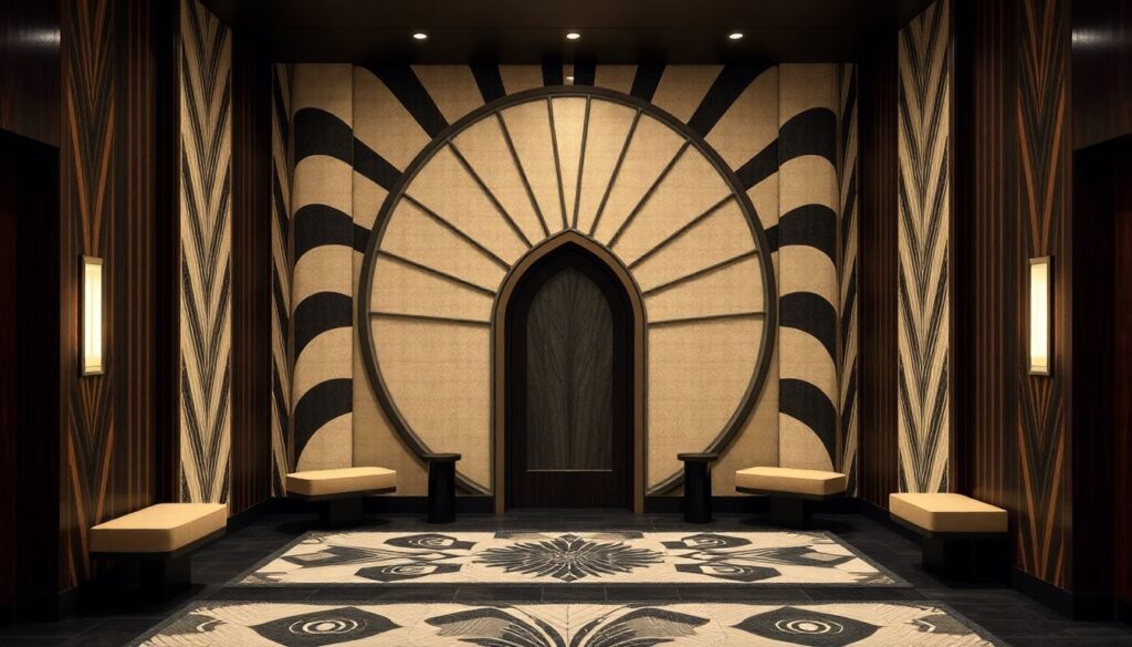 Интерьер под ар-деко: характерные черты и примеры - иллюстрация